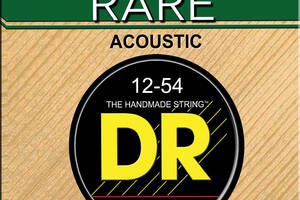 Струны для акустической гитары 6 шт DR RPM-12 Rare Phosphor Bronze Acoustic Guitar Strings Light 12/54