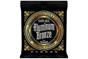 Струны для акустической гитары 6 шт Ernie Ball 2564 Medium Acoustic Aluminum Bronze 13/56