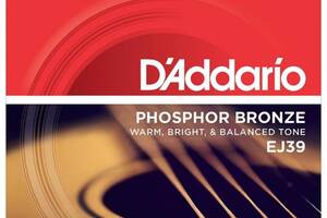 Струны для акустической гитары D'Addario EJ39 Phosphor Bronze Medium Acoustic Guitar 12-Strings 12/52