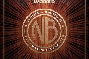 Струны для акустической гитары D'Addario NB1047-12 Nickel Bronze Light Acoustic Guitar Strings 10/47