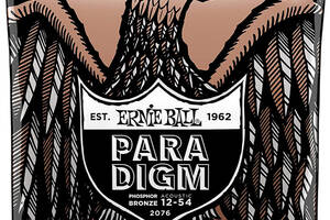 Струны для акустической гитары Ernie Ball 2076 Paradigm Medium Light Phosphor Bronze Acoustic 12/54