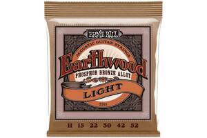 Струны для акустической гитары Ernie Ball 2148 Earthwood Acoustic Phosphor Bronze 11/52