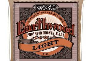 Струны для акустической гитары Ernie Ball 2148 Earthwood Acoustic Phosphor Bronze 11/52