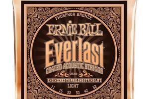 Струны для акустической гитары Ernie Ball 2548 Everlast Light Phosphor Bronze Acoustic 11/52