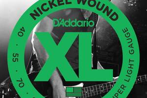 Струны для бас-гитары D’Addario EXL220BT Balanced Tension Nickel Wound Super Light 4-String Bass 40/95