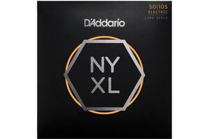 Струны для бас-гитары D'Addario NYXL50105 Long Scale Medium Electric Bass 4 Strings 50/105