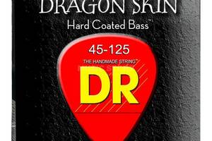 Струны для бас-гитары DR DSB5-45 Dragon Coated Medium 5-String Bass 45/125