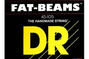 Струны для бас-гитары DR FB-45 Fat Beams Medium Bass 4-Strings 45/105