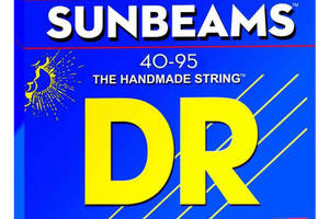 Струны для бас-гитары DR NLLR-40 Sunbeams Nickel Plated 4 String Light Bass Strings 40/95