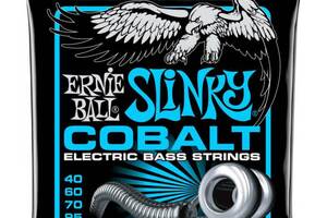 Струны для бас-гитары Ernie Ball 2735 Cobalt Extra Slinky 4-Strings Bass 40/95