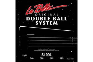 Струни для бас-гітари La Bella S100L Double Ball Steinberger Light Bass 4-Strings 40/95