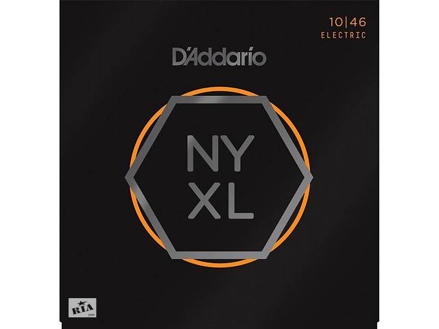 Струны для электрогитары 6 шт D'Addario NYXL1046 Nickel Wound Regular Light Electric Guitar Strings 10/46