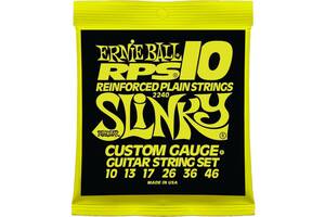 Струны для электрогитары 6 шт Ernie Ball 2240 RPS-10 Reinforced Slinky Electric Guitar Strings 10/46