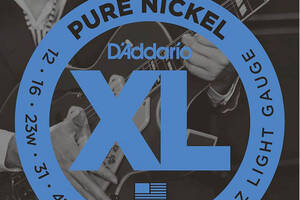 Струны для электрогитары D'Addario EPN21 Pure Nickel Jazz Light Electric Strings 12/51