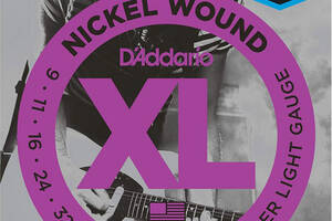 Струны для электрогитары D'Addario ESXL120 Nickel Wound Double Ball End Steinberger Super Light Electric Strings 9/42