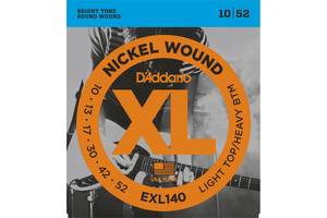 Струны для электрогитары D'Addario EXL140 LTHB Electric Guitar Strings 10/52