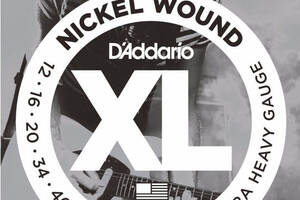 Струны для электрогитары D'Addario EXL148 Extra Heavy Electric Guitar Strings 12/60