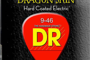 Струны для электрогитары DR DSE-9/46 Dragon Skin K3 Coated Electric Guitar Strings 9/46