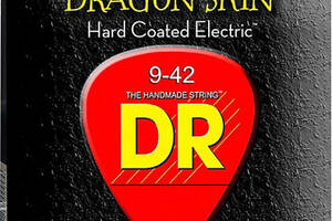 Струны для электрогитары DR DSE-9 Dragon Skin K3 Coated Electric Guitar Strings 9/42