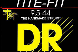 Струны для электрогитары DR HT-9.5 Tite-Fit Nickel Plated Half-Tit Electric Strings 9.5/44