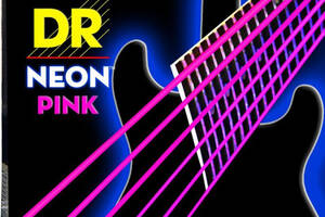 Струны для электрогитары DR NPE-9/46 Hi-Def Neon Pink K3 Coated Light Heavy Electric Guitar Strings 9/46