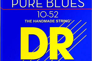 Струны для электрогитары DR PHR-10/52 Pure Blues Pure Nickel Big & Heavy Electric Strings 10/52