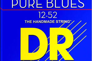 Струны для электрогитары DR PHR-12 Pure Blues Pure Nickel Extra Heavy Electric Strings 12/52