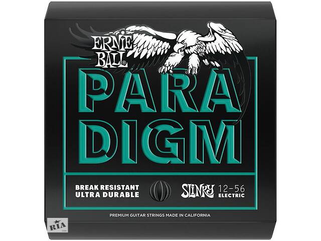 Струны для электрогитары Ernie Ball 2026 Paradigm Slinky 12/56