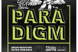 Струны для электрогитары Ernie Ball 2028 Paradigm Slinky 7 Strings 10/56