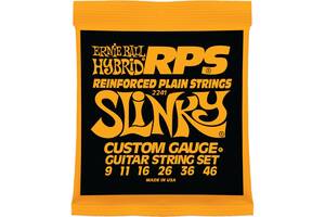 Струны для электрогитары Ernie Ball 2241 RPS-9 Reinforced Hybrid Slinky Electric Guitar Strings 9/46