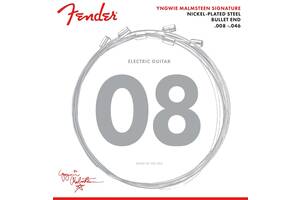 Струны для электрогитары Fender 3250YM Yngwie Malmsteen Signature Nickel-Plated Steel Electric Guitar Strings 8/46