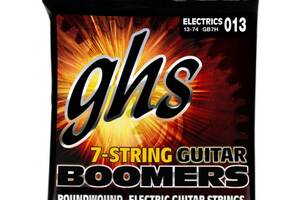 Струны для электрогитары GHS GB7H Boomers Heavy Electric Guitar 7-Strings 13/74