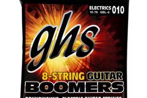 Струны для электрогитары GHS GBL-8 Boomers Light Electric Guitar 8-Strings 10/76