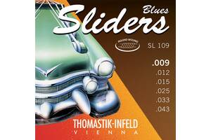 Струны для электрогитары Thomastik-Infeld SL109 Blues Sliders Light Electric Guitar Strings 9/43