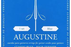 Струны для классической гитары Augustine Classic/Blue Label Classical Guitar Strings High Tension