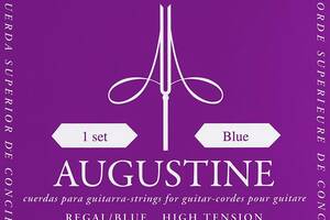 Струны для классической гитары Augustine Regal/Blue Label Classical Guitar Strings High Tension