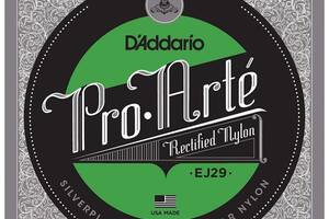 Струны для классической гитары D'Addario EJ29 Classical Rectified Trebles Moderate Tension