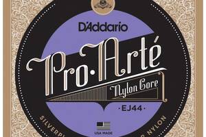 Струны для классической гитары D'Addario EJ44 Classical Silverplated Wound Nylon Extra Hard Tension