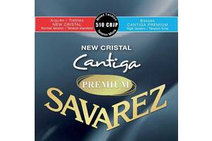 Струны для классической гитары Savarez 510CRJP New Cristal Cantiga Classical Strings Mixed Tension