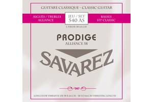 Струны для классической гитары Savarez 540AS Prodige Classical Guitar Strings 58/64 cm