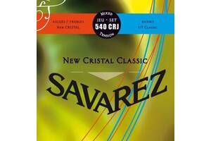 Струны для классической гитары Savarez 540CRJ New Cristal Classical Guitar Strings Mixed Tension