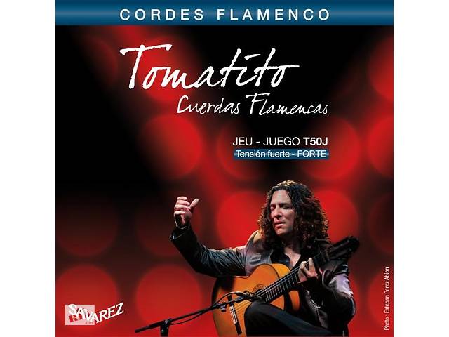 Струны для классической гитары Savarez T50J Tomatito Сordes Flamenco Classical Guitar Strings High Tension