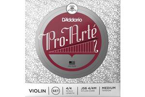 Струны для скрипки D'Addario J56 4/4M Pro-Arte Violin Strings Medium Tension