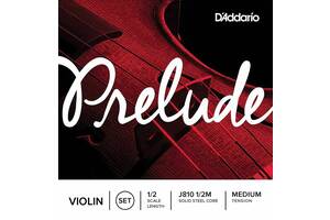Струны для скрипки D'Addario J810 1/2M Prelude Violin Strings Medium Tension