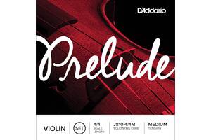 Струны для скрипки D'Addario J810 4/4M Prelude Violin Strings Medium Tension
