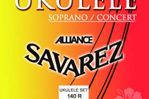 Струны для укулеле Savarez 140R Alliance KF Concert/Soprano Composite Ukulele Strings