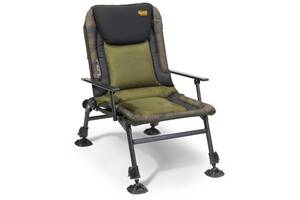 Стул для рыбалки раскладной Anaconda Freelancer Visitor Carp Recliner Chair Темно-зелёный