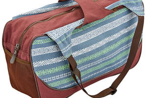 Сумка для фитнеса и йоги Yoga bag KINDFOLK FI-8366-3 размер 19х50х33см Серый-синий (AN0684)