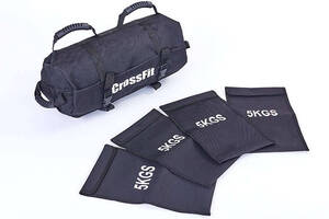 Сумка для кроссфита Zelart Sandbag FI-6232-1 18 кг Черный