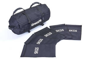 Сумка для кроссфита Zelart Sandbag FI-6232-2 23 кг Черный